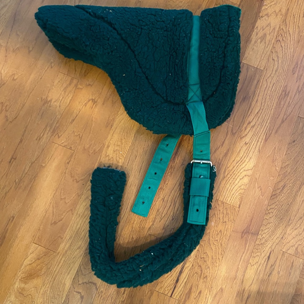 Horseback riding fleece pad